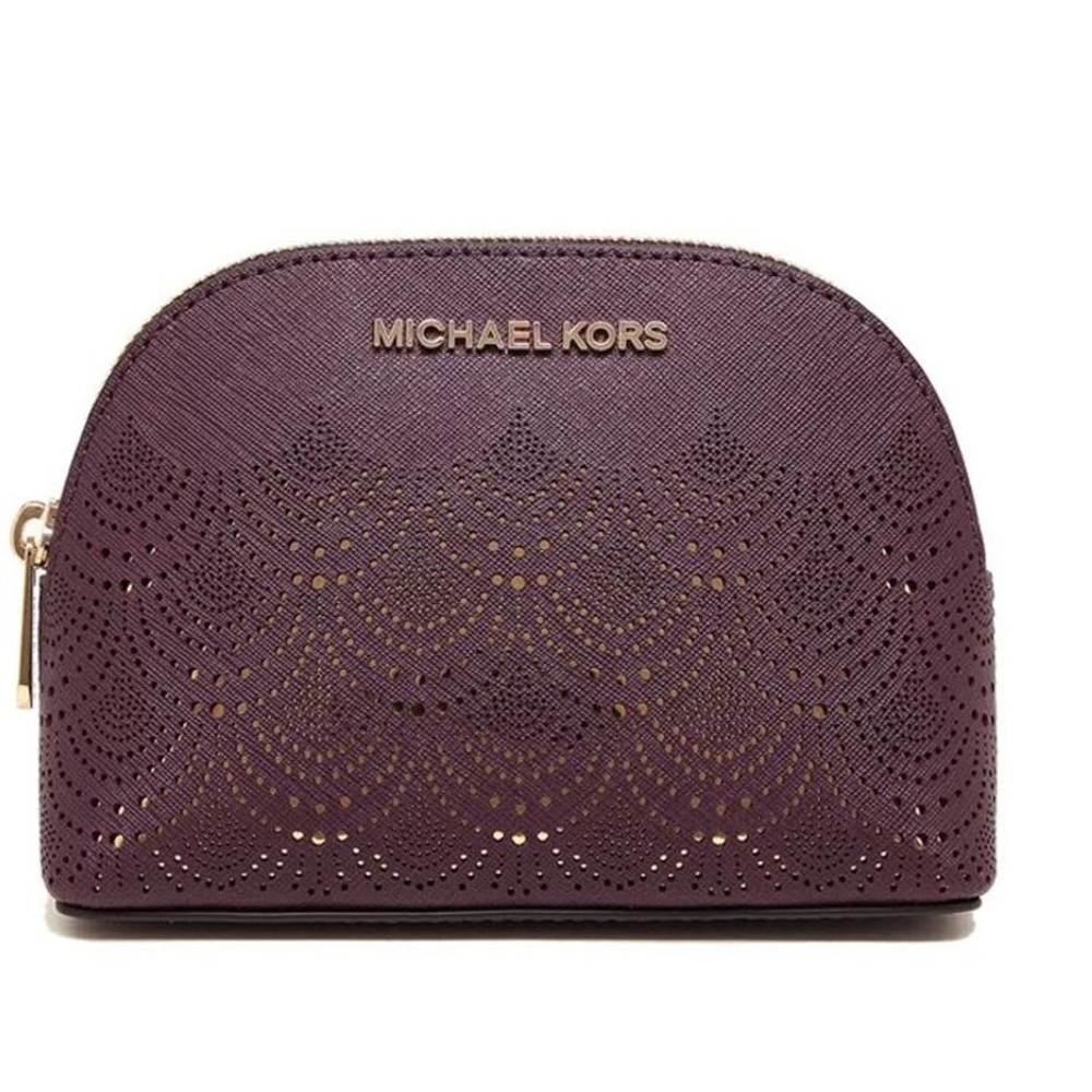 Michael Kors Jet Set Travel Pouch, Mulberry
